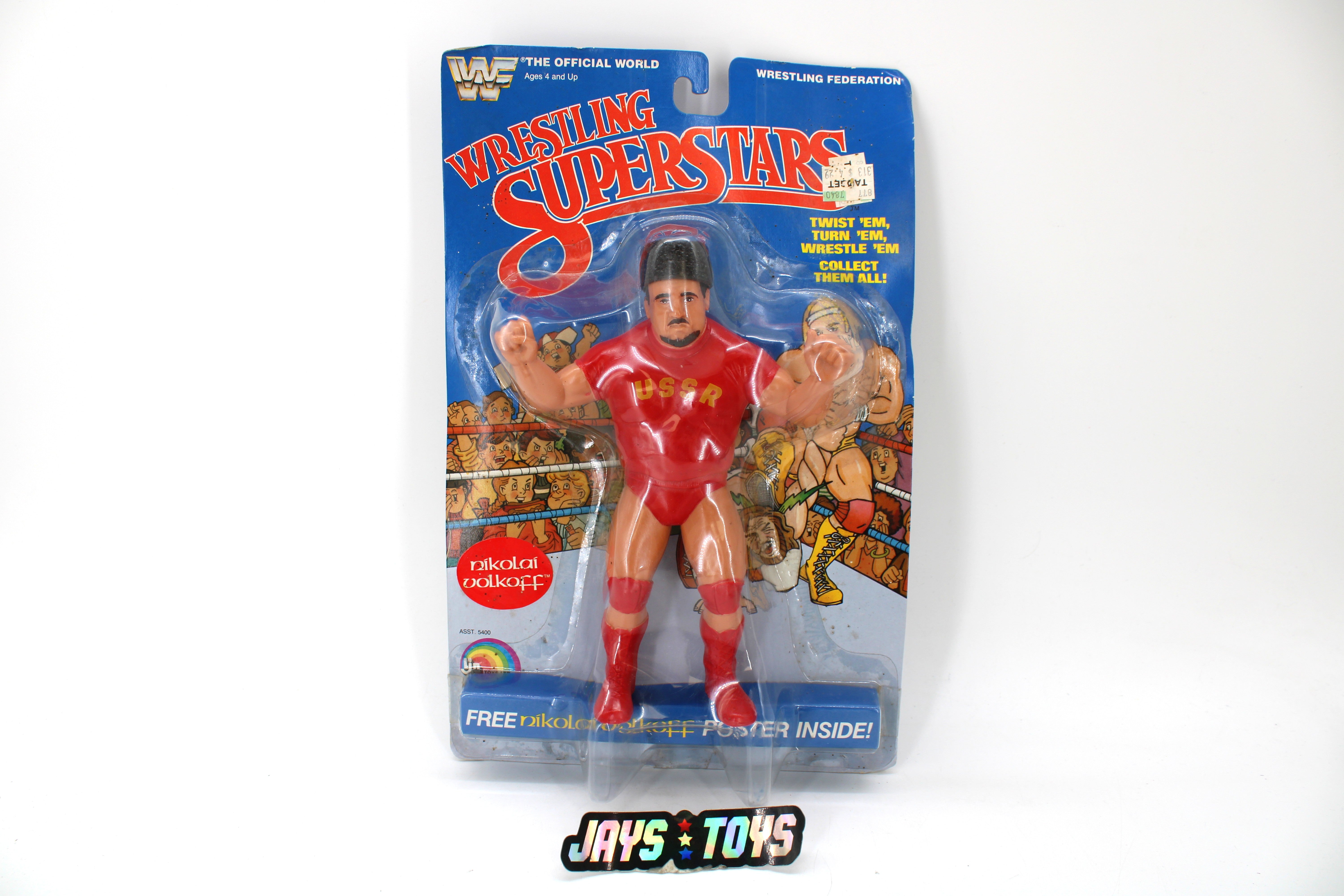 Nikolai Volkoff Wrestling Superstars 8-Inch Action Figure – Jay's