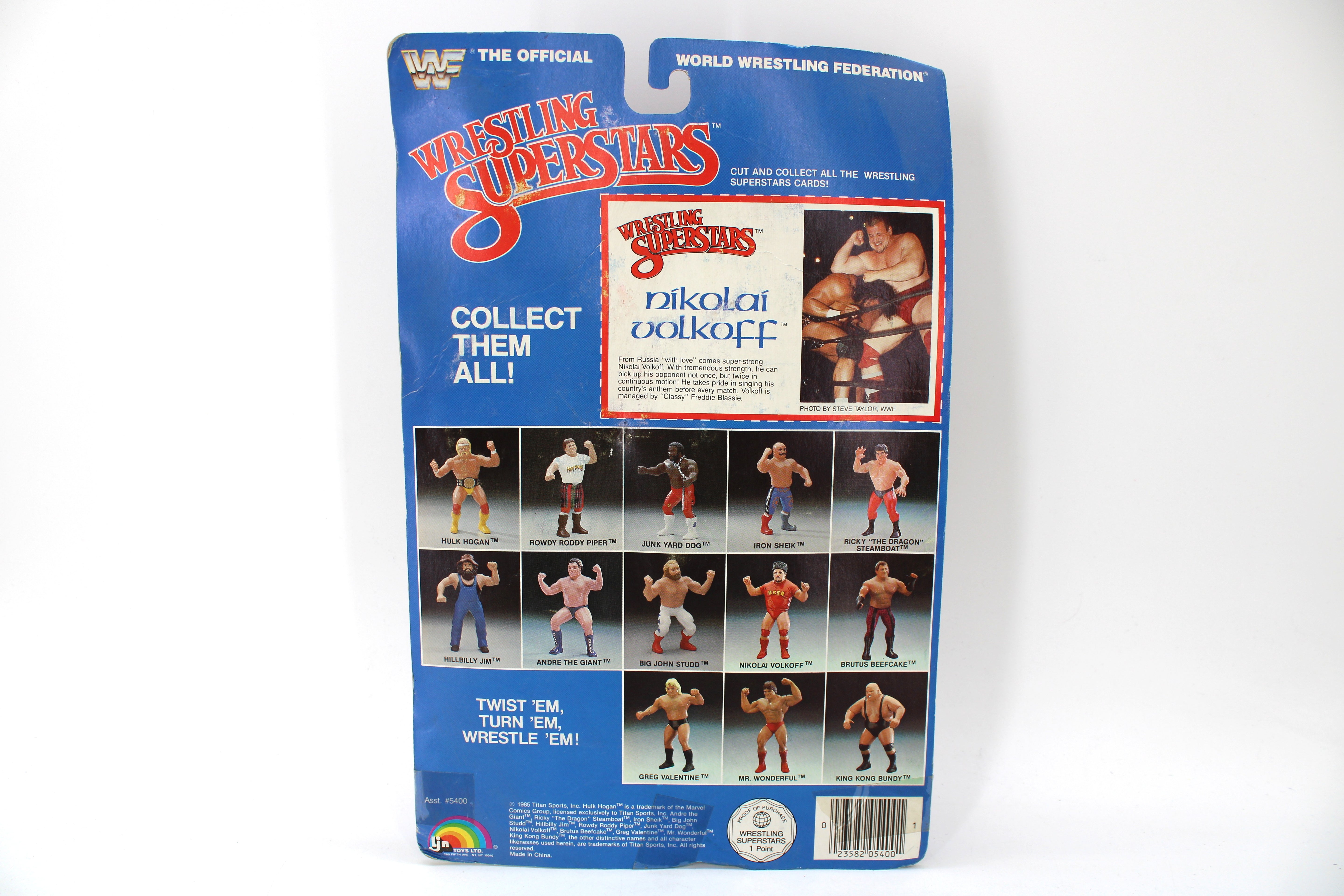 WWF Wrestling Superstars Nikolai Volkoff Action Figure (1985) - view 2