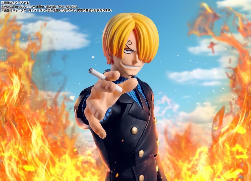 One Piece S.H.Figuarts Sanji (Romance Dawn) Action Figure - view 2
