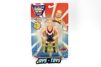 WWF Bend-Ems Owen Hart Action Figure (1997) product image