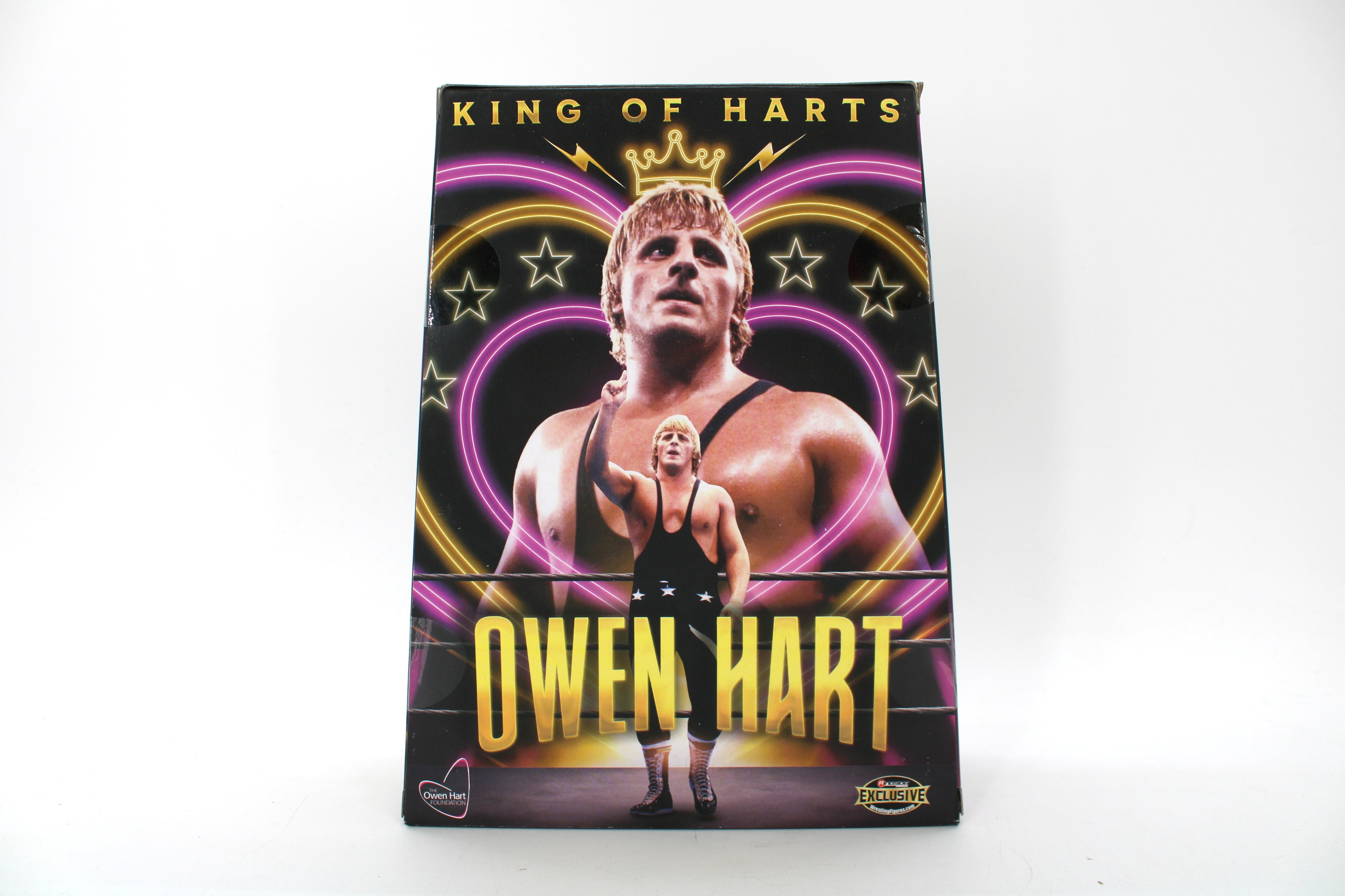AEW Owen Hart King of Harts Action Figure – Luminaries Collection (2022 Jazwares) - view 2