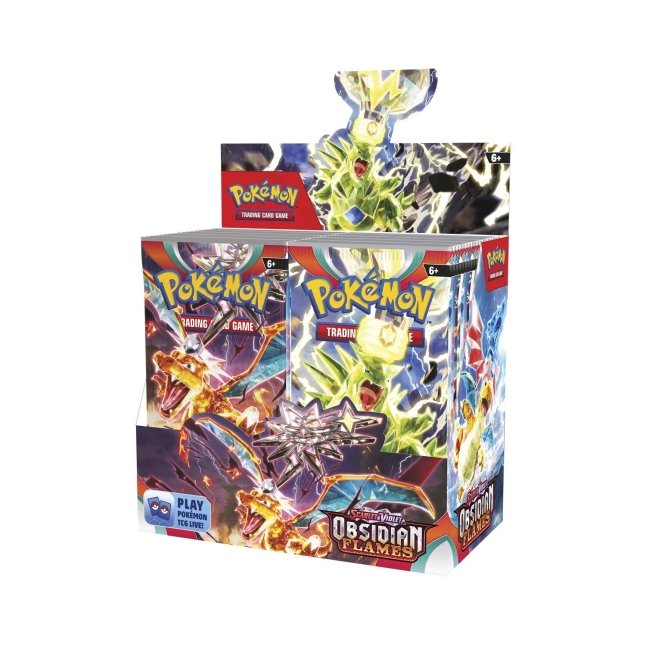 Obsidian Flames Booster Box Image