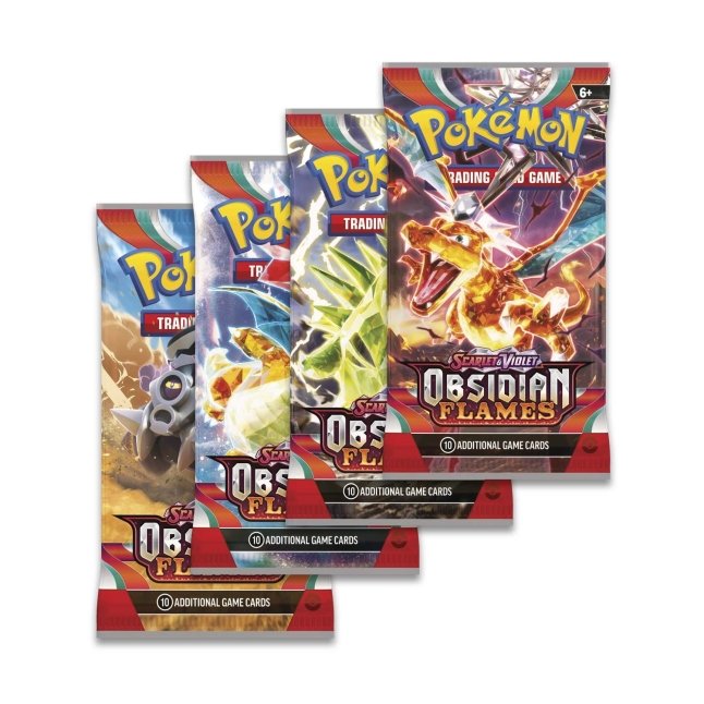 Obsidian Flames Booster Packs 