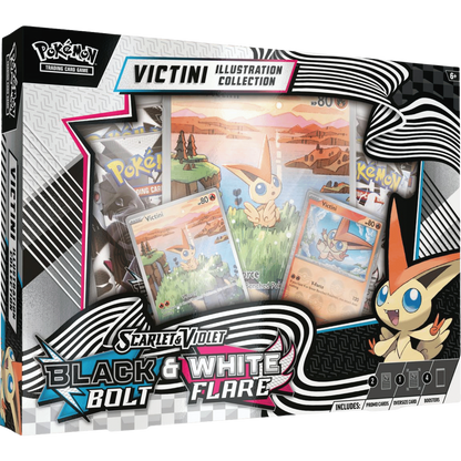 Pokemon TCG: Black Bolt & White Flare Victini Illustration Collection