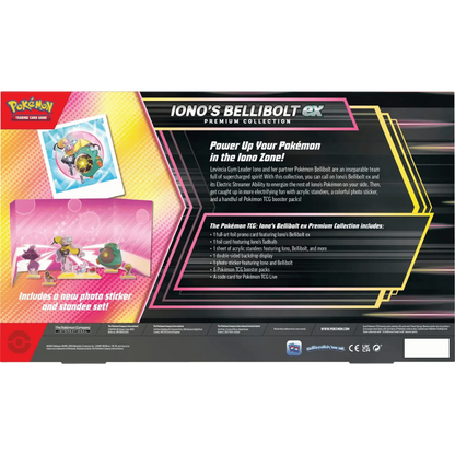 Pokemon TCG: Iono's Bellibolt ex Premium Collection