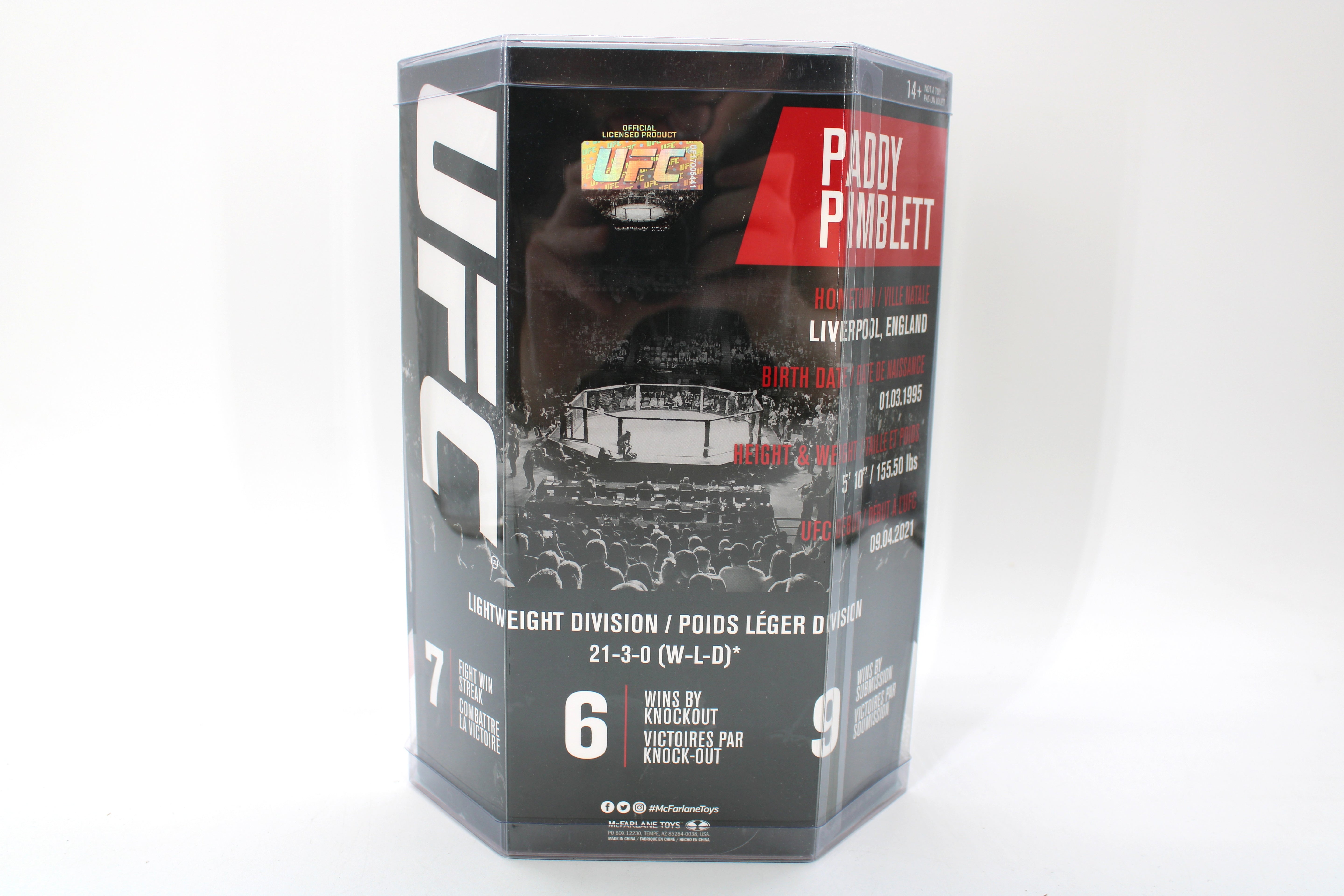 UFC Legacy Series Paddy Pimblett Action Figure (2024 McFarlane Toys) - view 2
