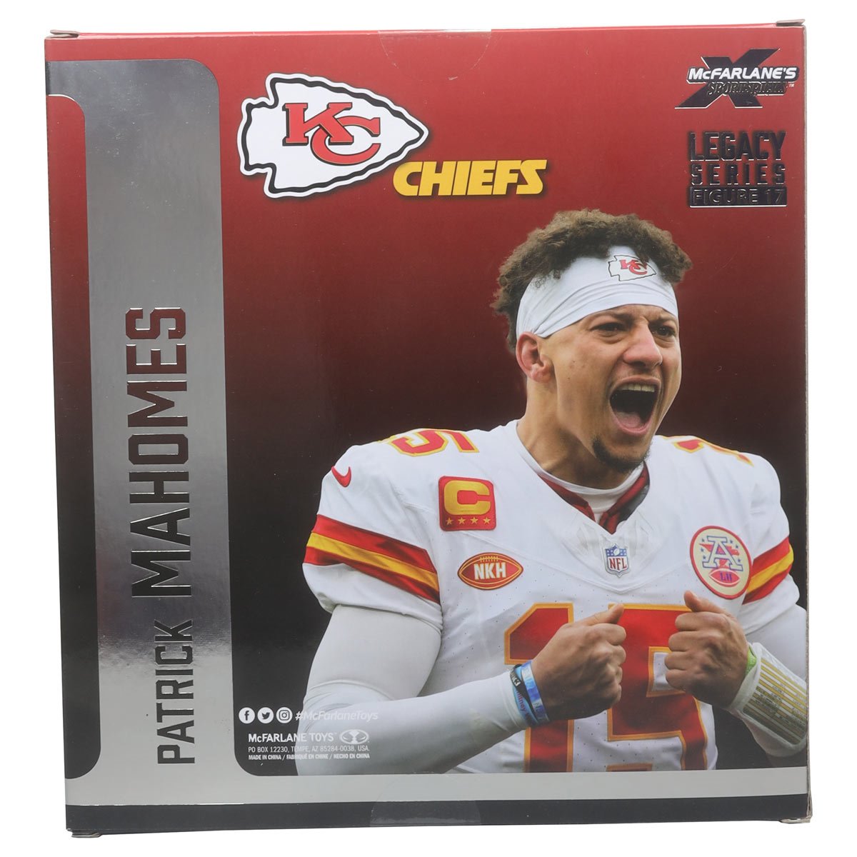 Patrick Mahomes (Away Jersey) - Kansas City Chiefs NFL SportsPicks 2024 Posed Figure
