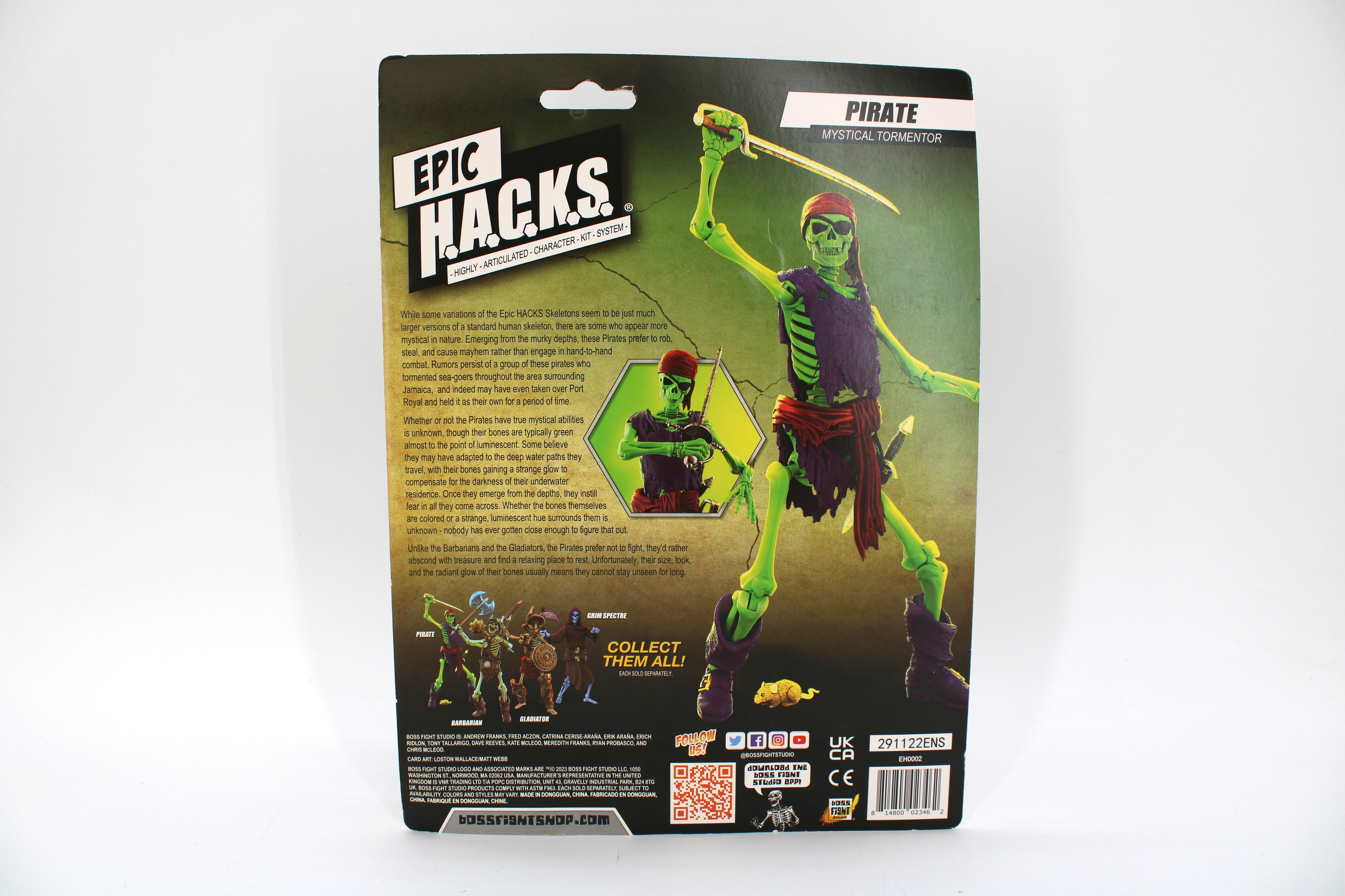 Epic H.A.C.K.S. Pirate Mystical Tormentor Action Figure (2023 Boss Fight Studio ) - view 2