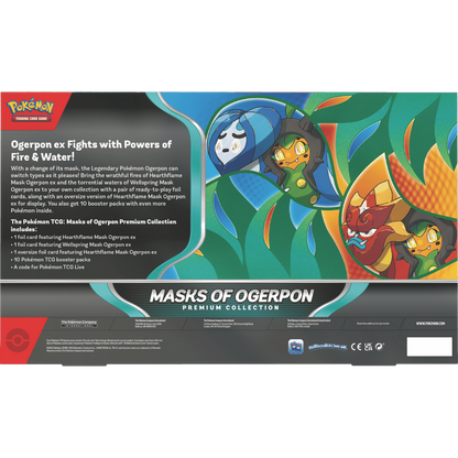 Pokemon TCG: Masks of Ogerpon - Premium Collection