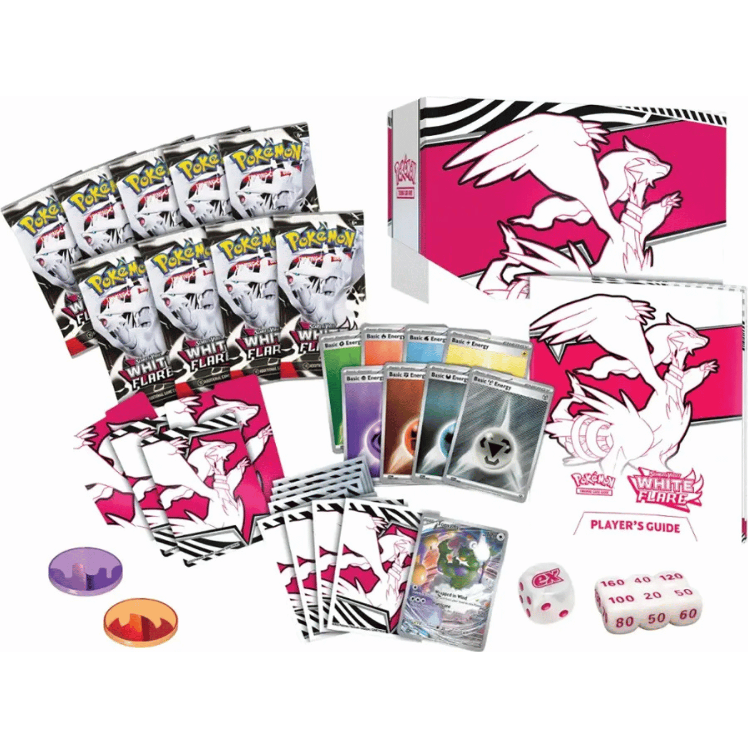 Pokemon TCG: Scarlet & Violet - White Flare Elite Trainer Box (ETB)