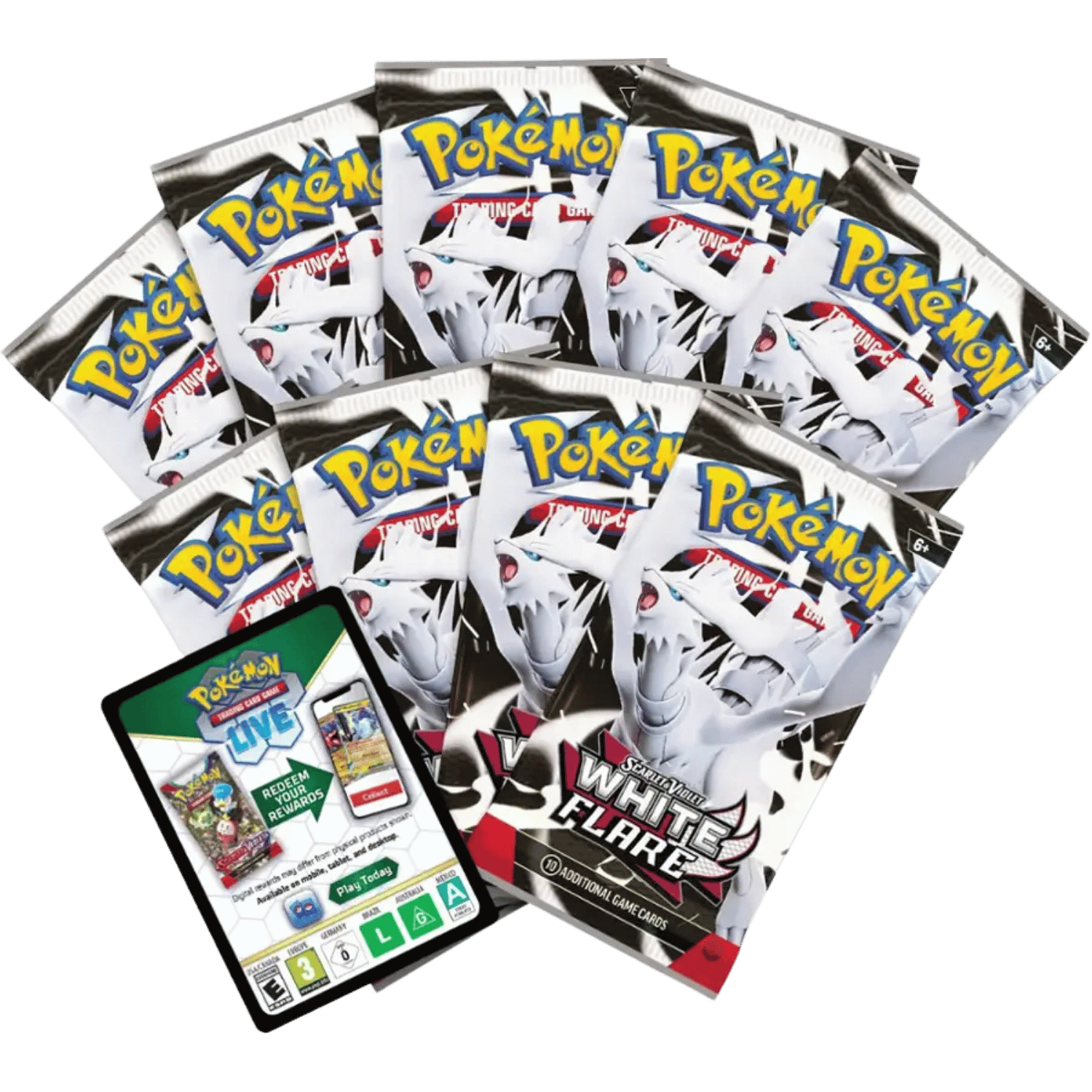 Pokemon TCG: Scarlet & Violet - White Flare Elite Trainer Box (ETB)