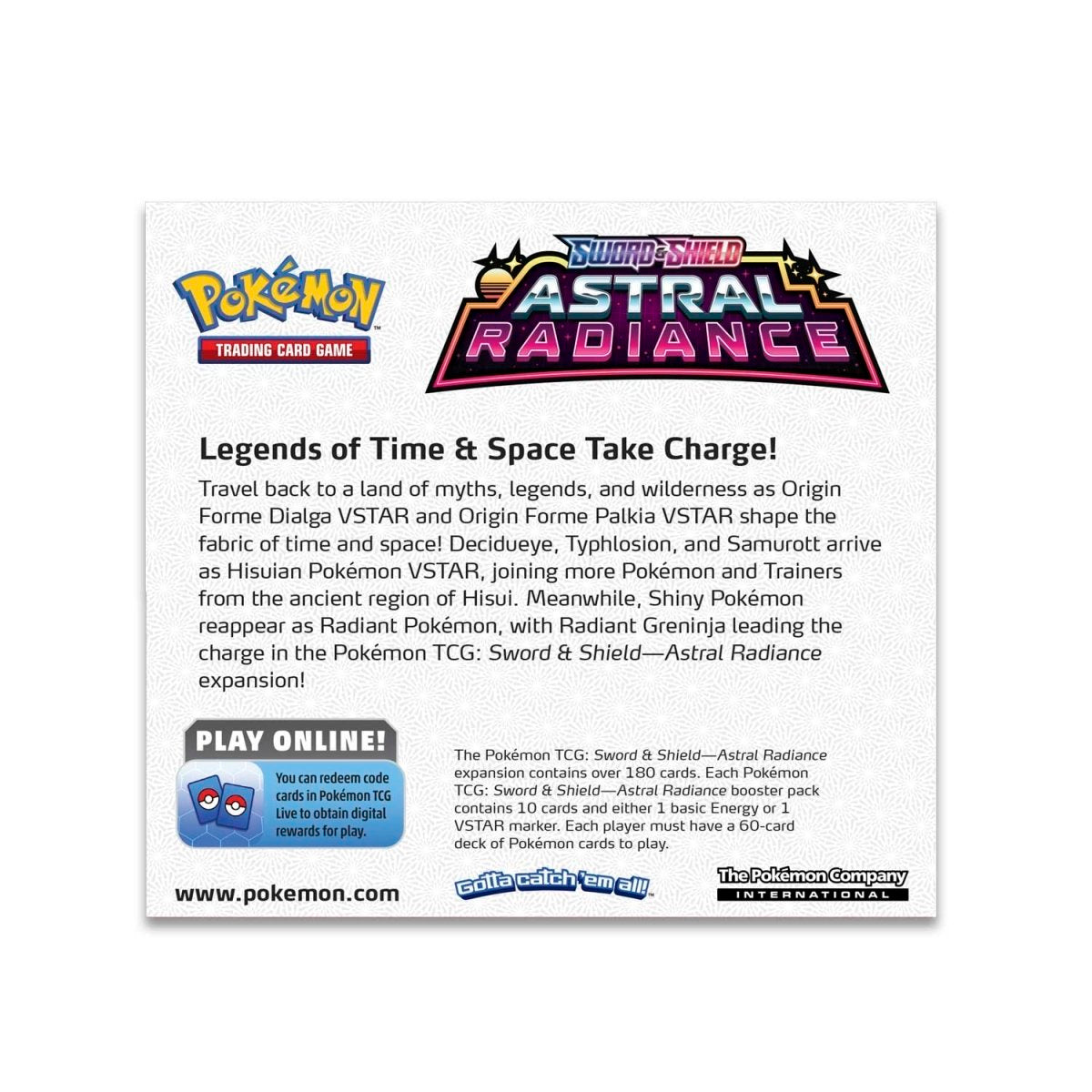 Pokemon TCG: Sword & Shield-Astral Radiance Booster Display Box (36 Packs)