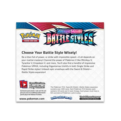 Pokemon TCG: Sword & Shield-Battle Styles Booster Display Box (36 Packs)