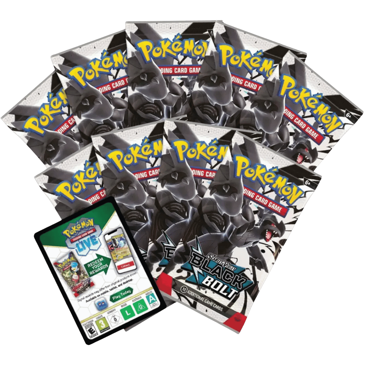 Pokemon TCG: Scarlet & Violet - Black Bolt Elite Trainer Box (ETB)