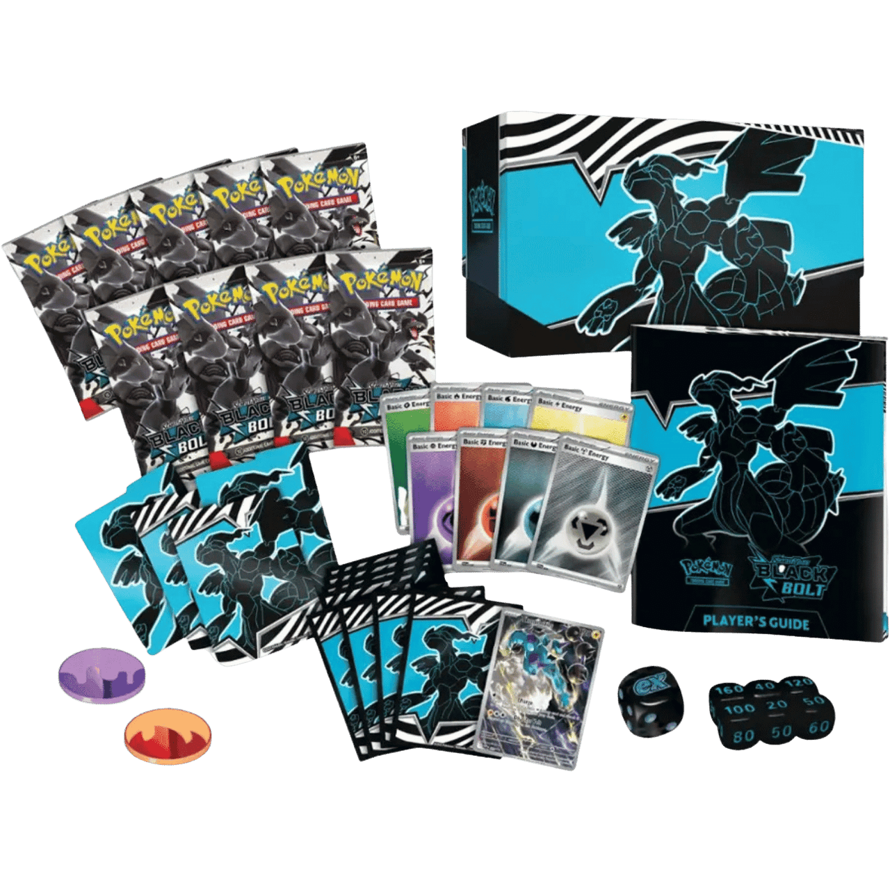 Pokemon TCG: Scarlet & Violet - Black Bolt Elite Trainer Box (ETB)