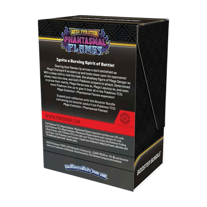Pokemon TCG: ME02 Phantasmal Flames Booster Bundle (6 Booster Packs)