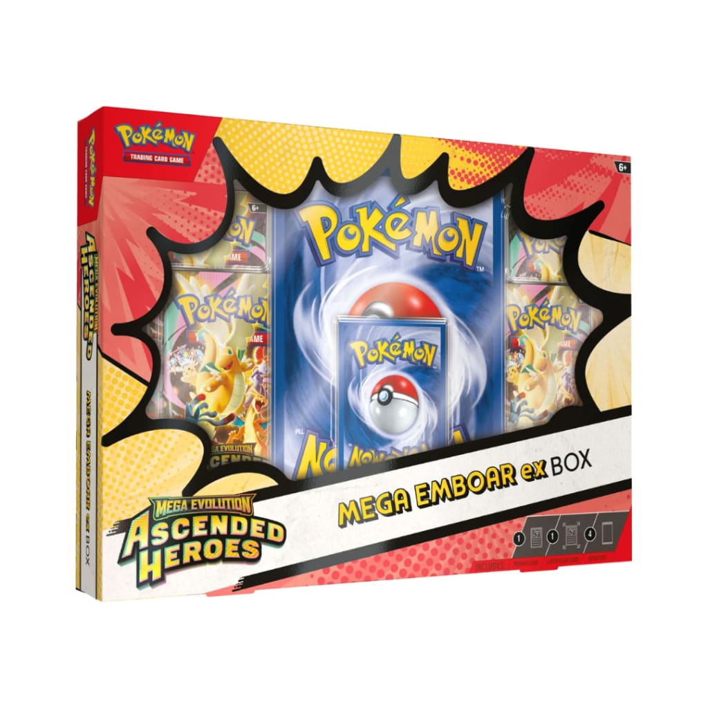 Pokemon TCG: Ascended Heroes Mega Emboar Ex product image