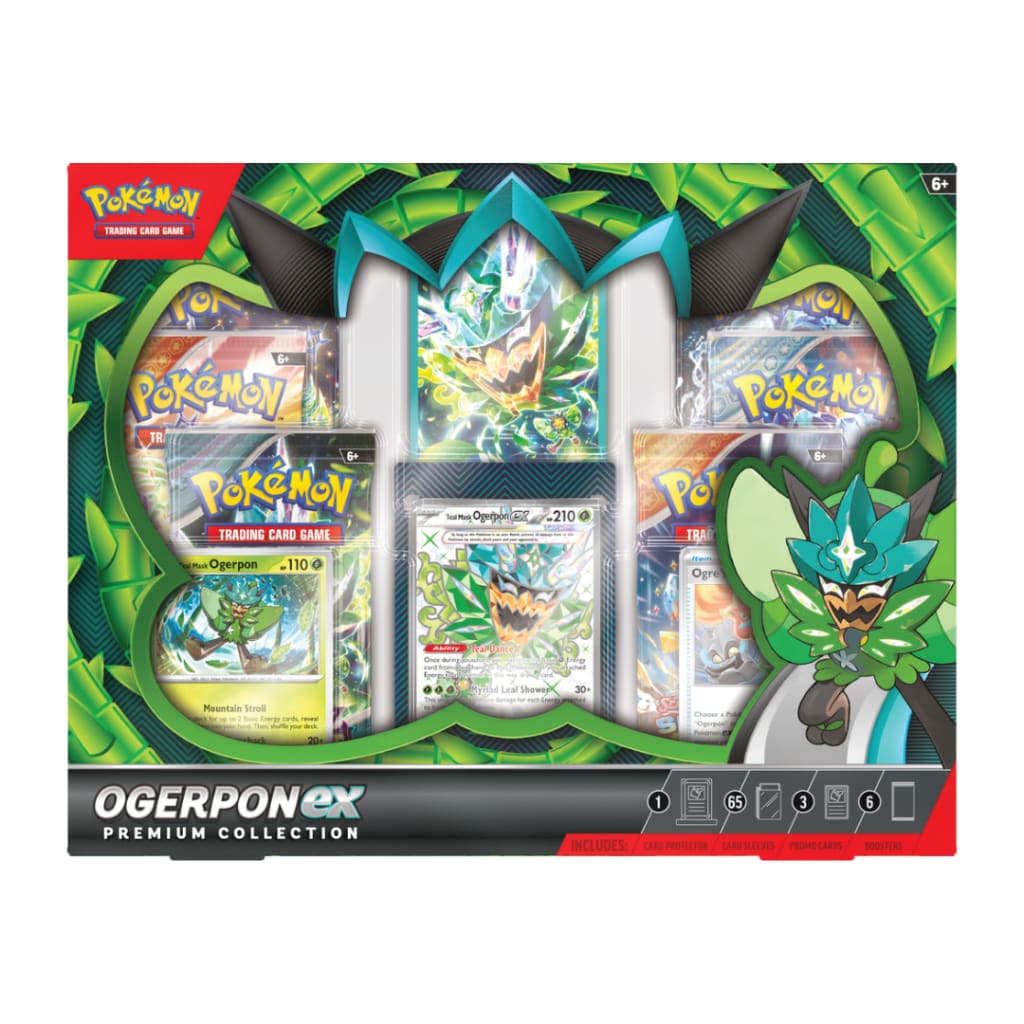 Pokemon TCG: Ogerpon Ex Premium Collection Box product image