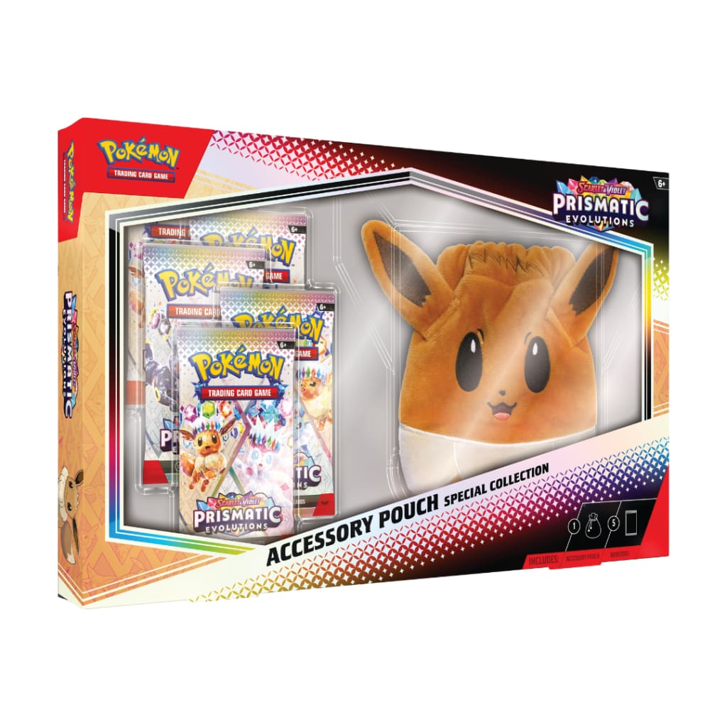 Pokemon Prismatic Evolutions Accessory Pouch Special Collection product image