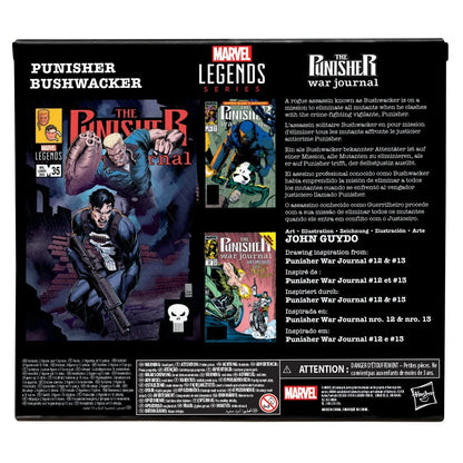 The Punisher and Bushwacker (War Journal) - Marvel Legends Series Action Figures