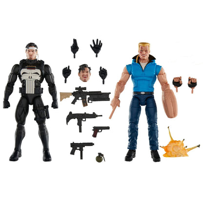 The Punisher and Bushwacker (War Journal) - Marvel Legends Series Action Figures