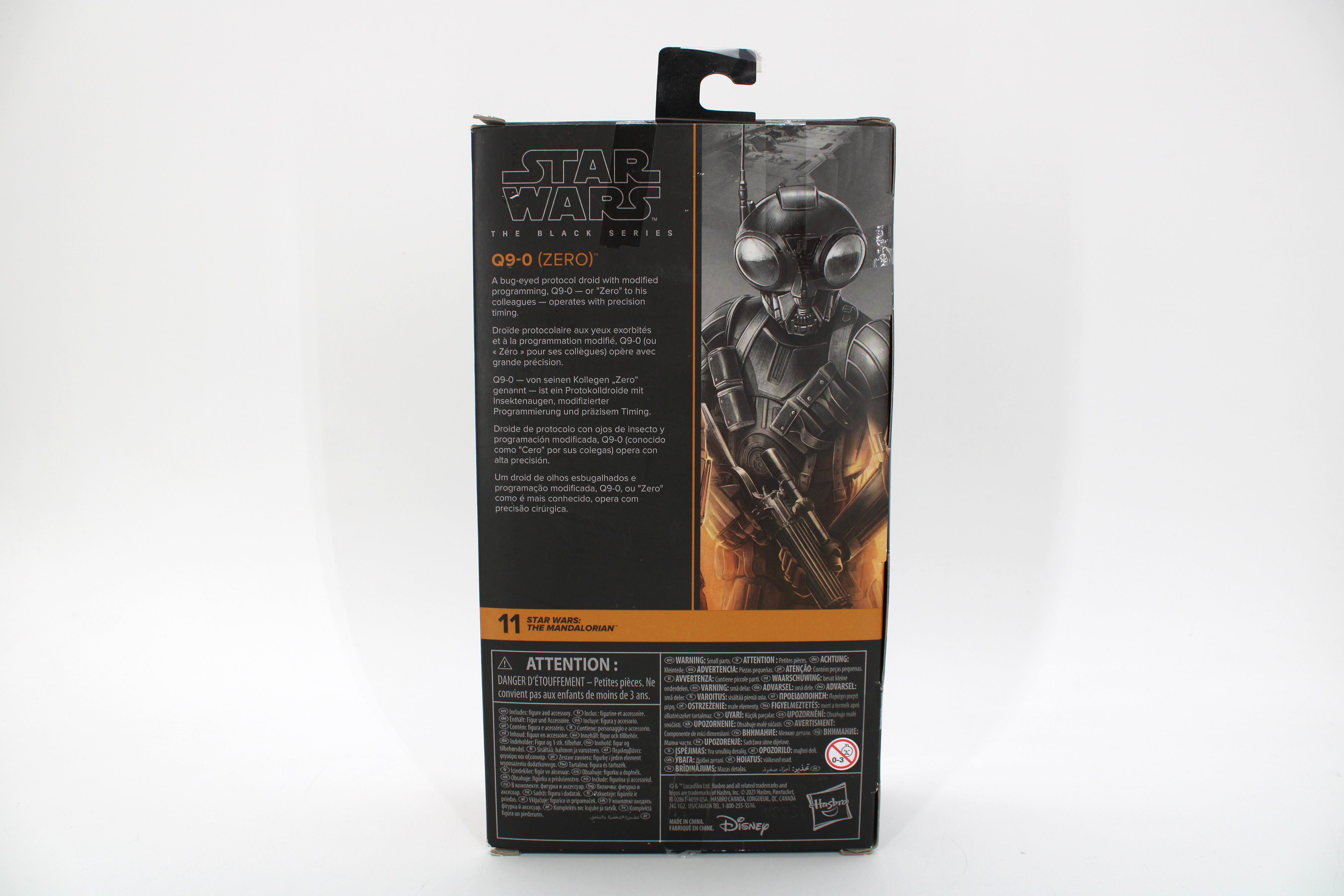Star Wars The Black Series Q9-0 (Zero) Action Figure (2021 Hasbro) - view 2