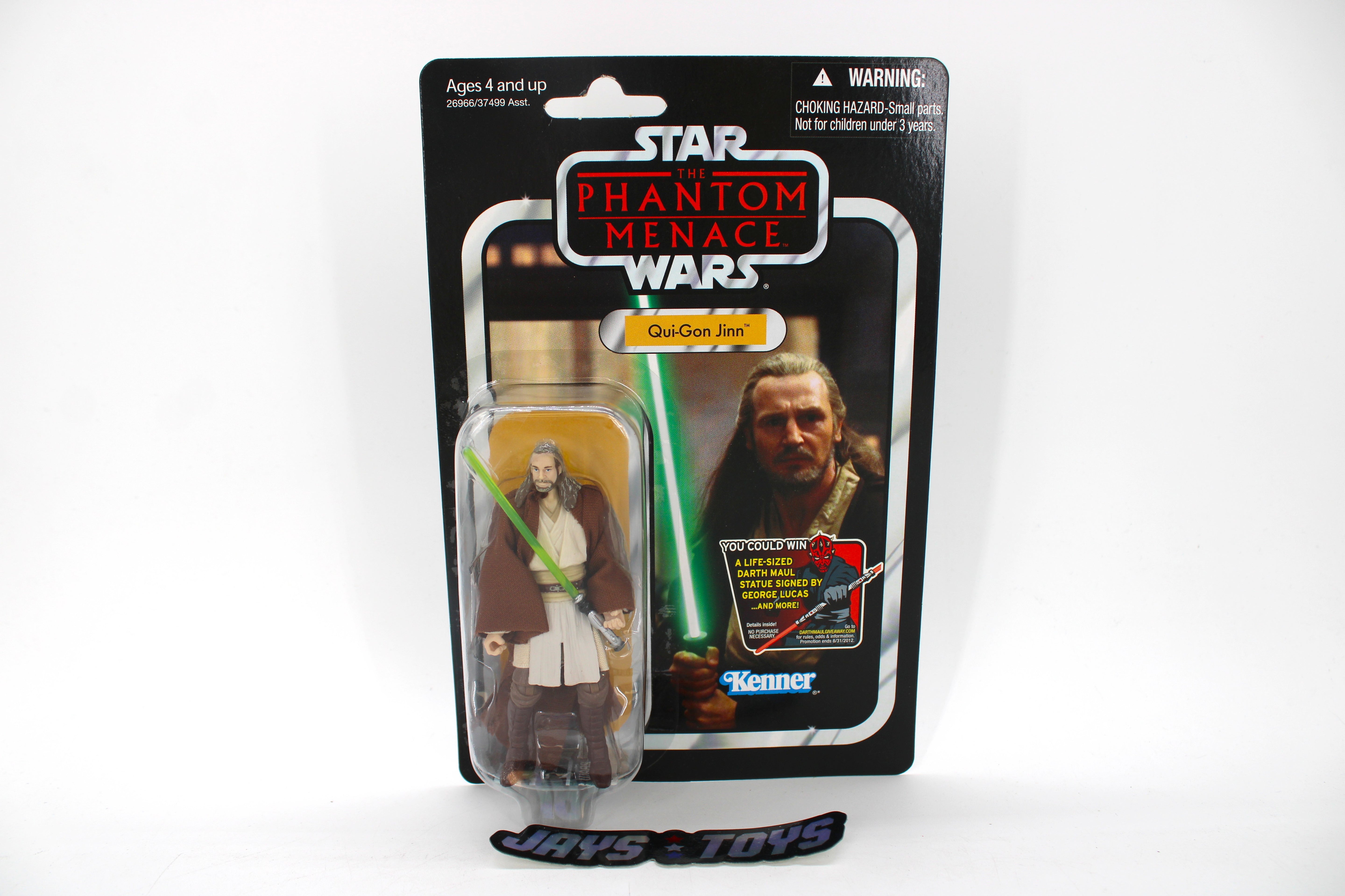 Star Wars The Vintage Collection Qui-Gon Jinn Action Figure (2012) product image