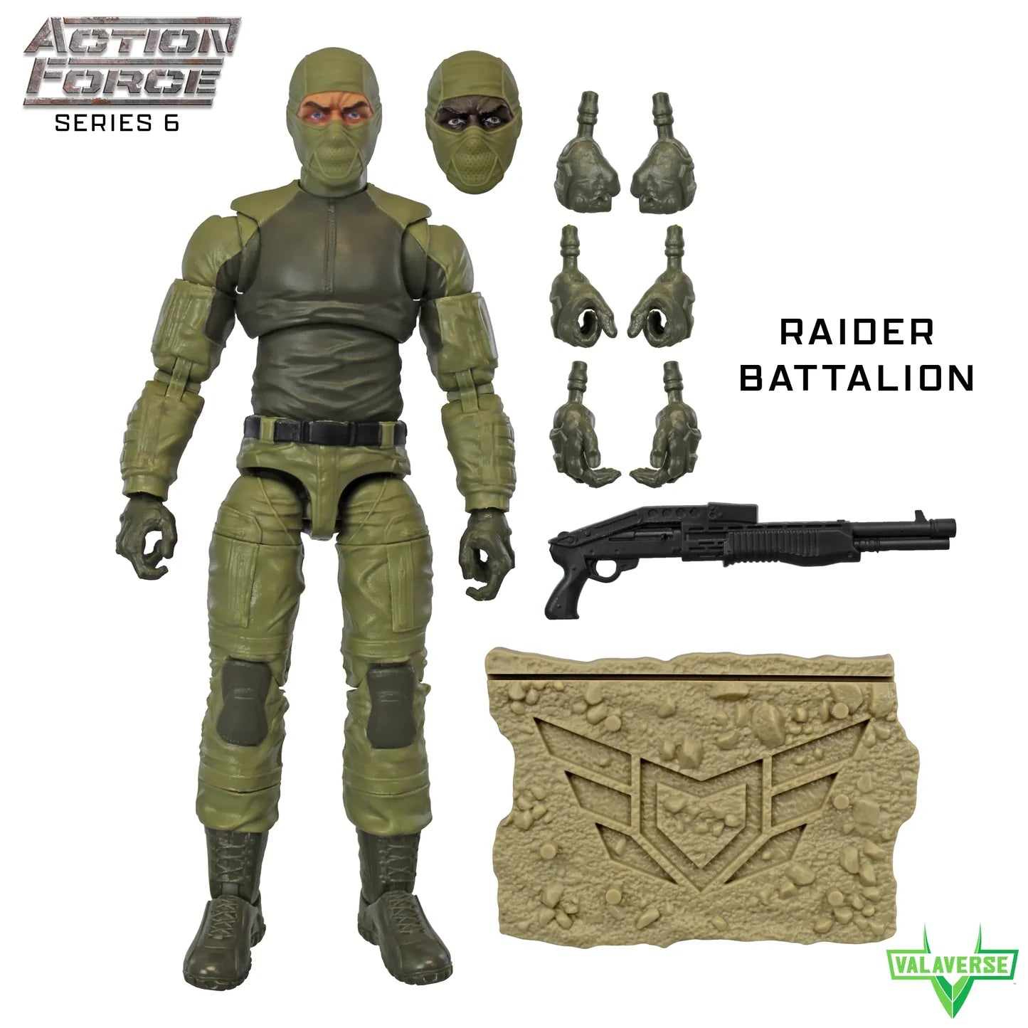 Raider Battalion Action Force: Series 6 Action Figure