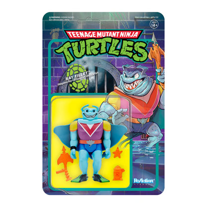 Ray Fillet Teenage Mutant Ninja Turtles ReAction Figure Wave 4