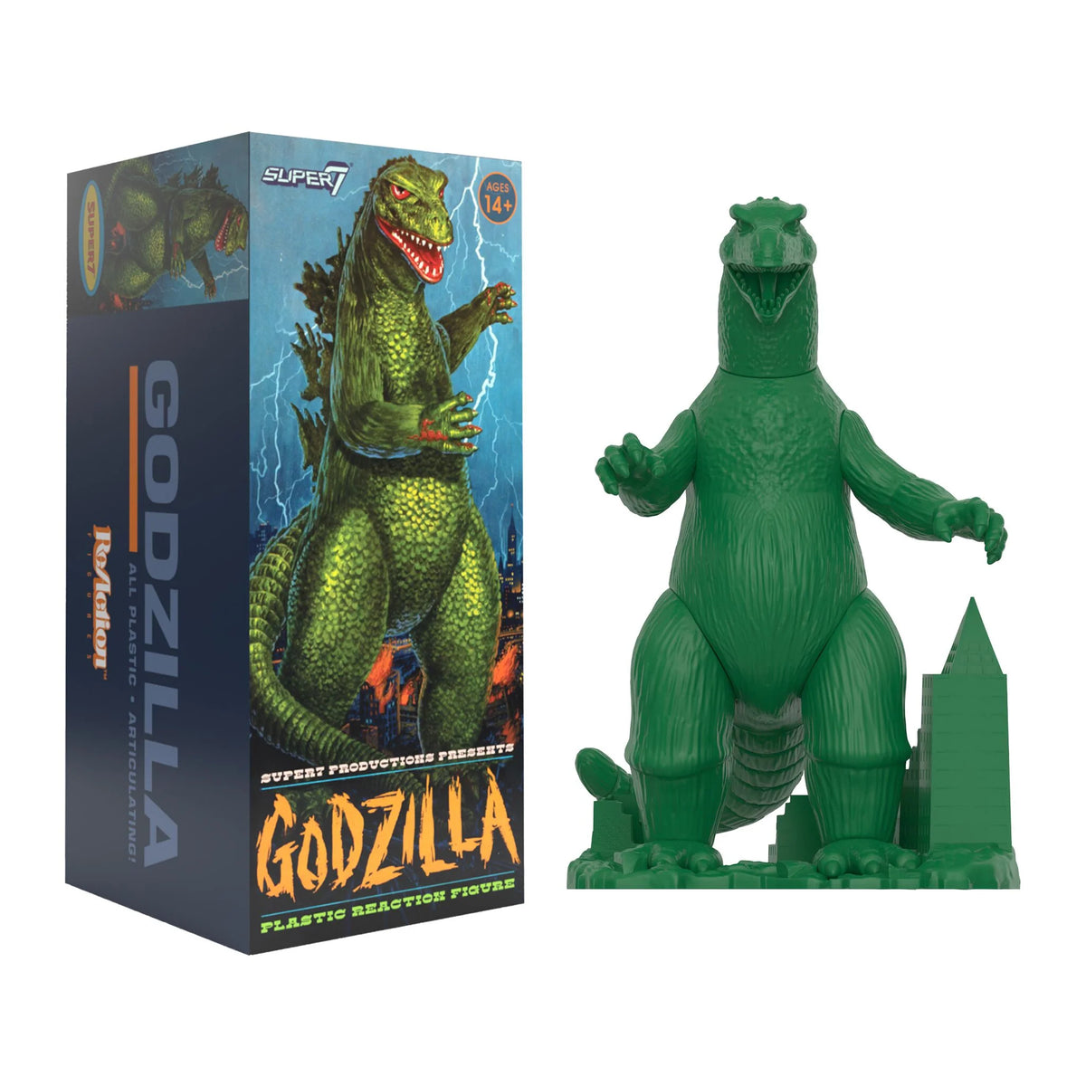 Toho ReAction Figures - Godzilla Model Kit In Box | Jay's CD and