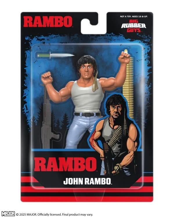 Rambo Big Rubber Guys John Rambo Figure - view 2