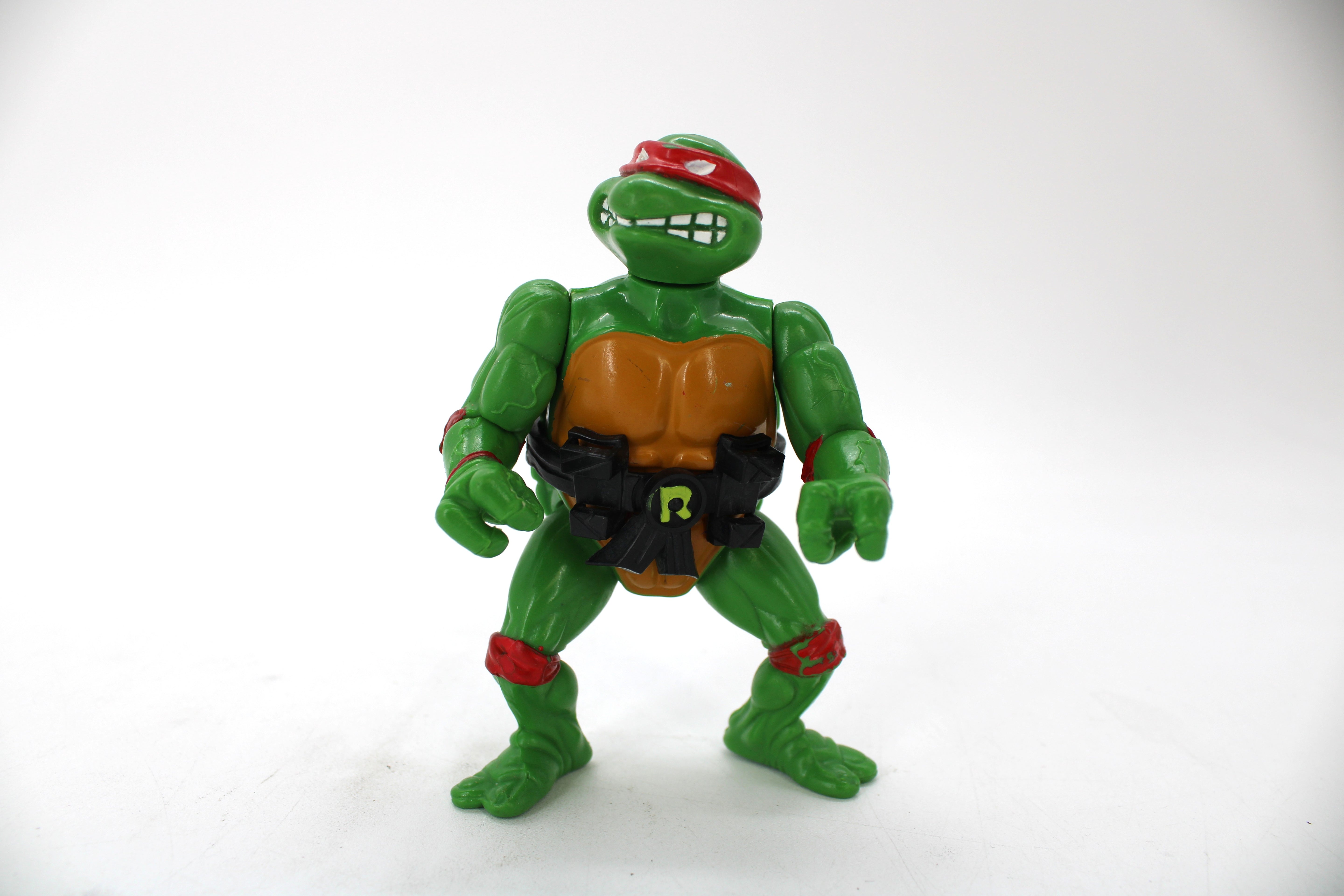 TMNT Raphael Hard Head Action Figure (1988 Playmates Toys) - view 2