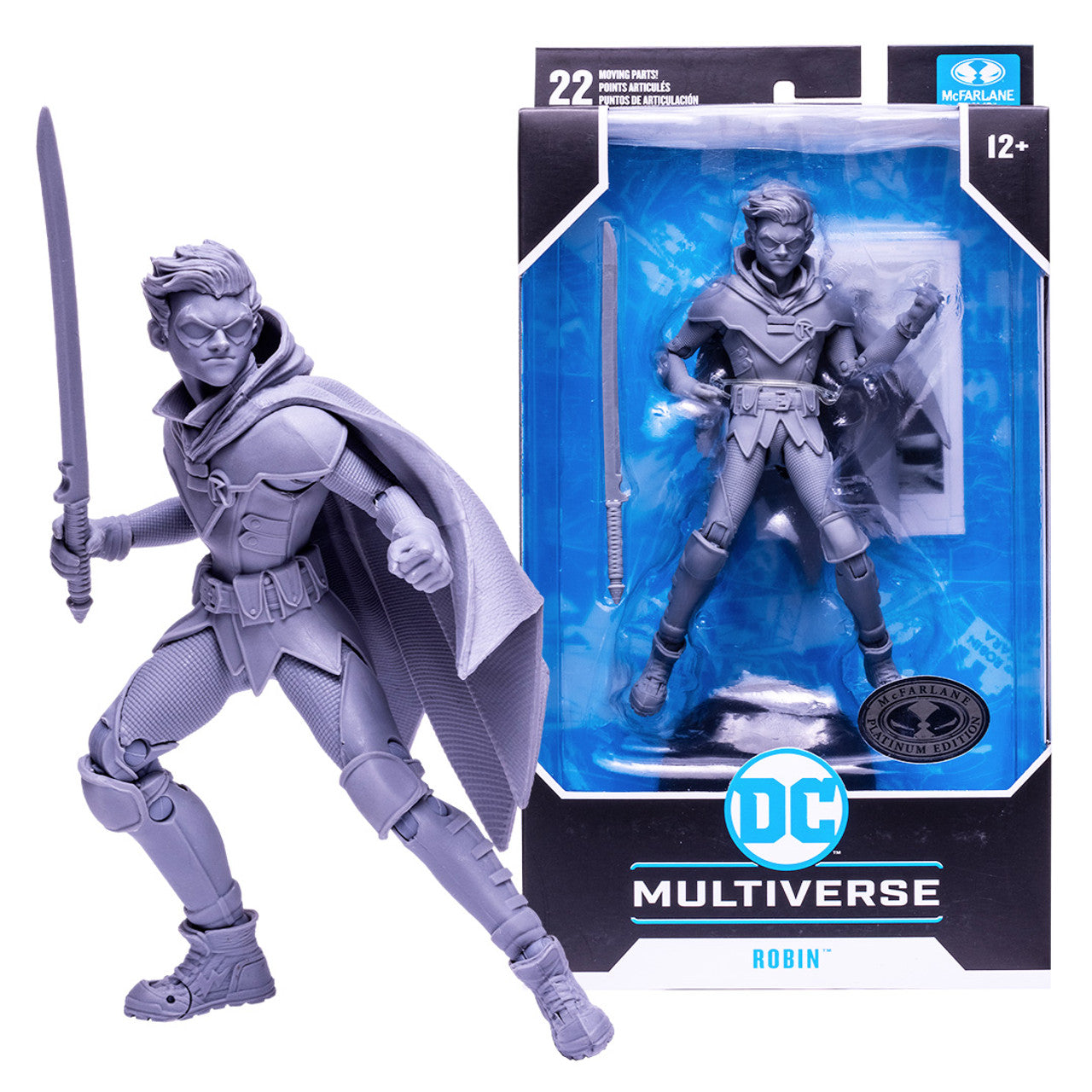DC Multiverse - Robin (Damian Wayne) Artist Proof Platinum Edition