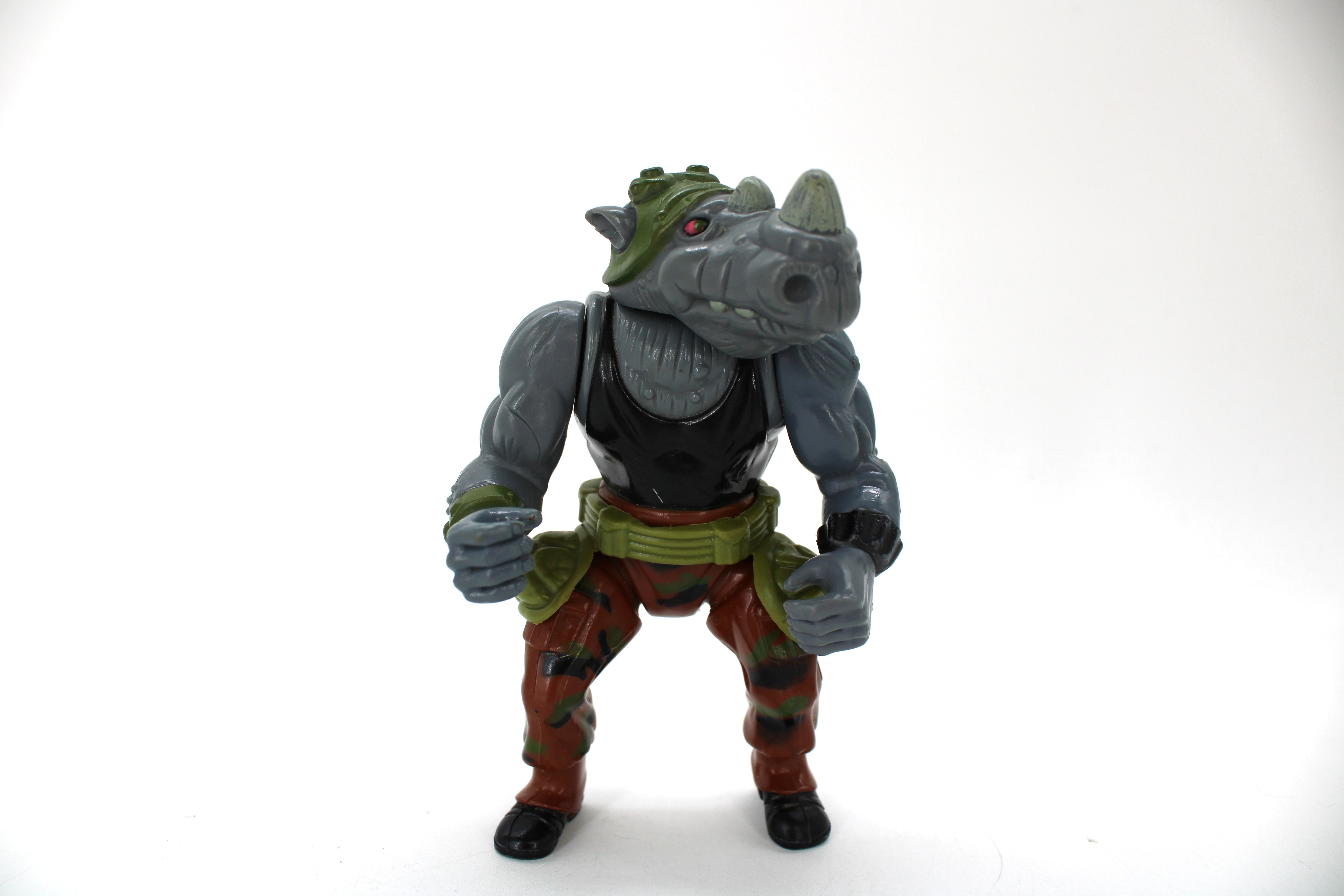 TMNT Rocksteady Action Figure (1988 Playmates Toys) - view 2