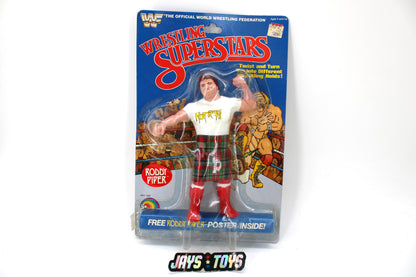 WWF Wrestling Superstars Rowdy Roddy Piper Action Figure (1985) product image