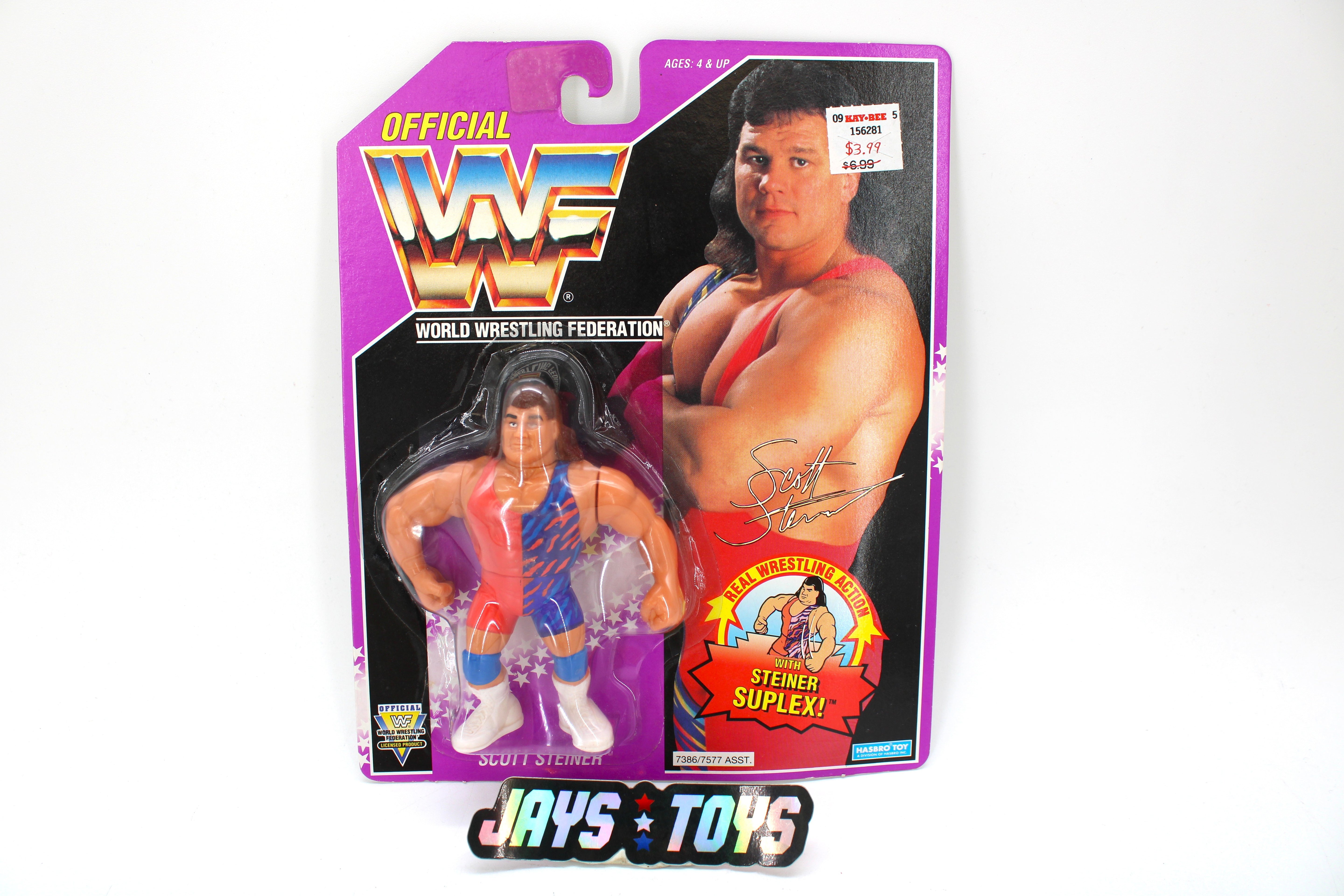 WWF Scott Steiner Action Figure (1993) product image