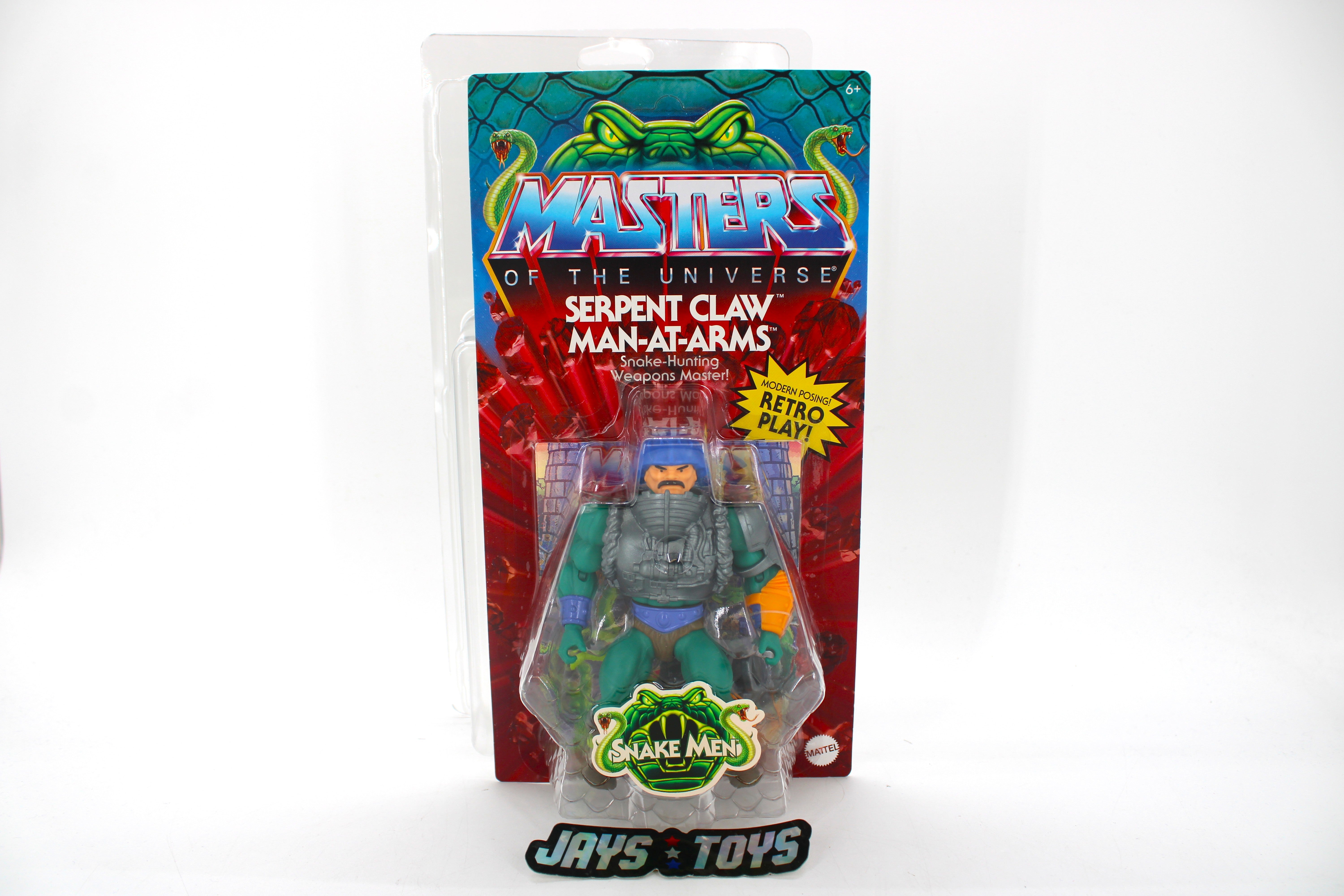 Masters of the Universe Origins Serpent Claws Man-At-Arms Action Figure (2023) product image
