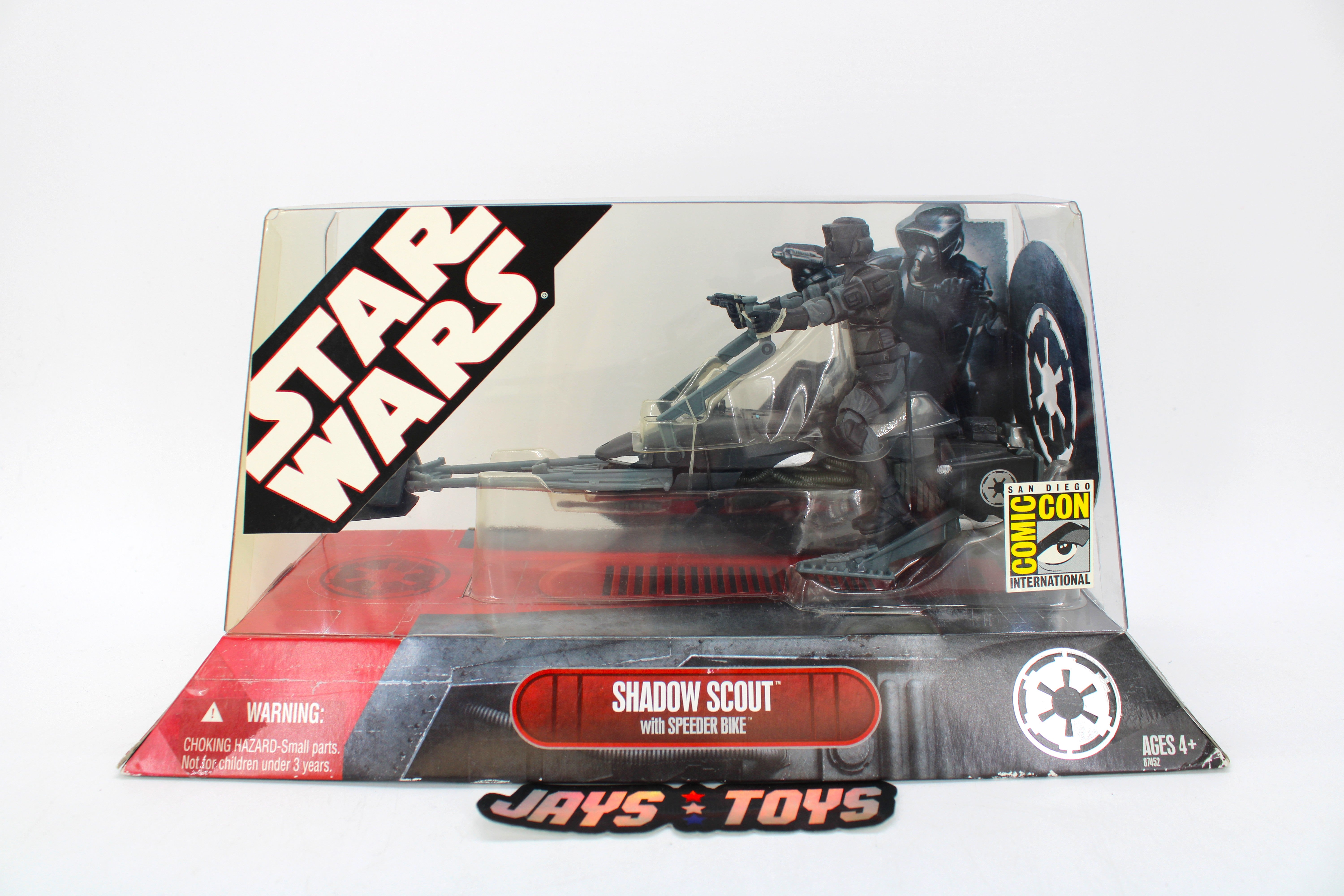 Star Wars Shadow Scout Trooper with Speeder Bike Action Figure (2007) product image