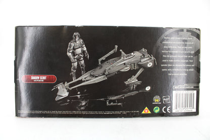 Star Wars Shadow Scout Trooper with Speeder Bike Action Figure (2007) - view 6