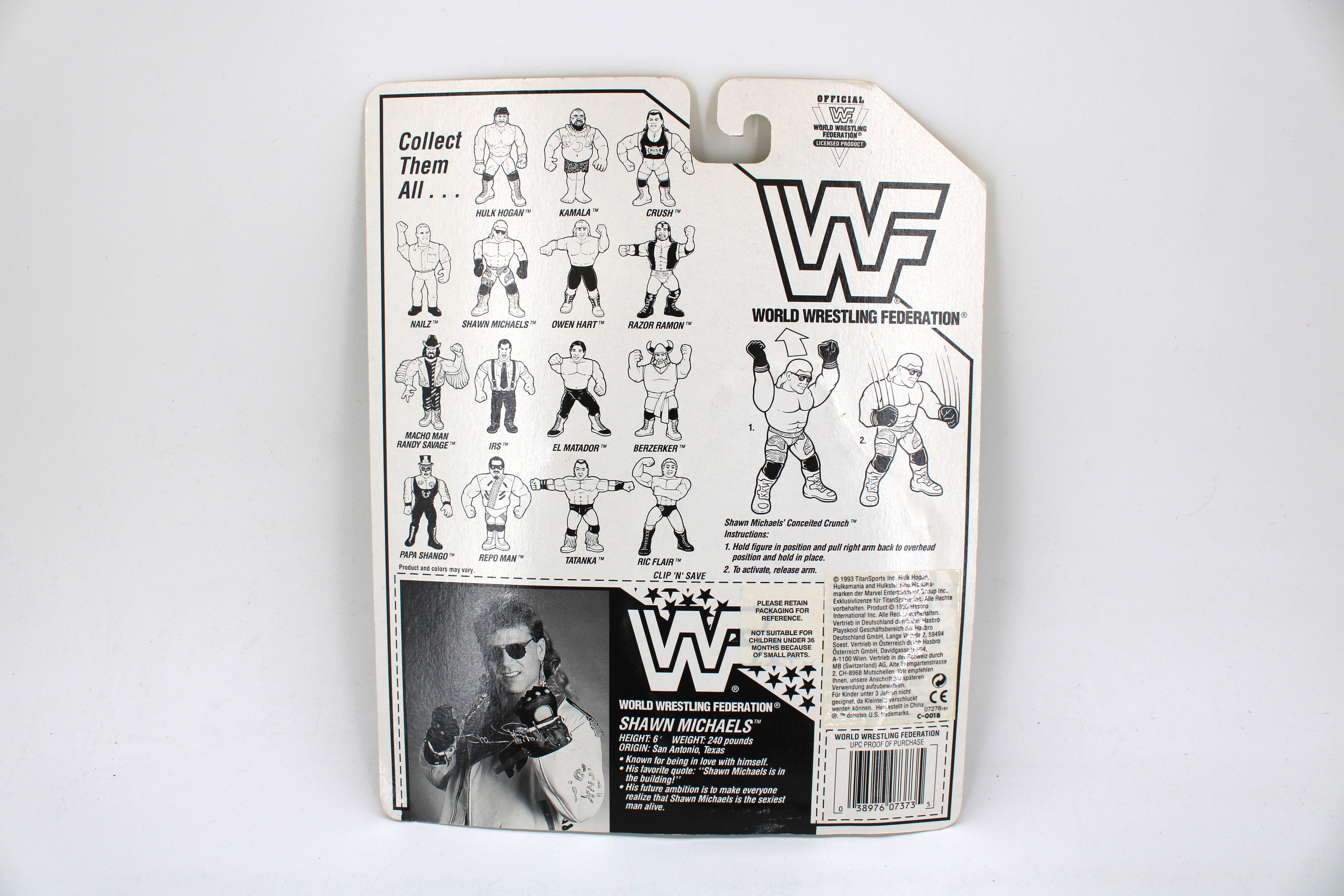 WWF Shawn Michaels Action Figure (1993) - view 2