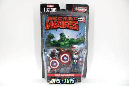 Marvel Legends Series Captain America & Vance Astro Shield-Wielding Heroes Action Figures (2015 Hasbro) product image