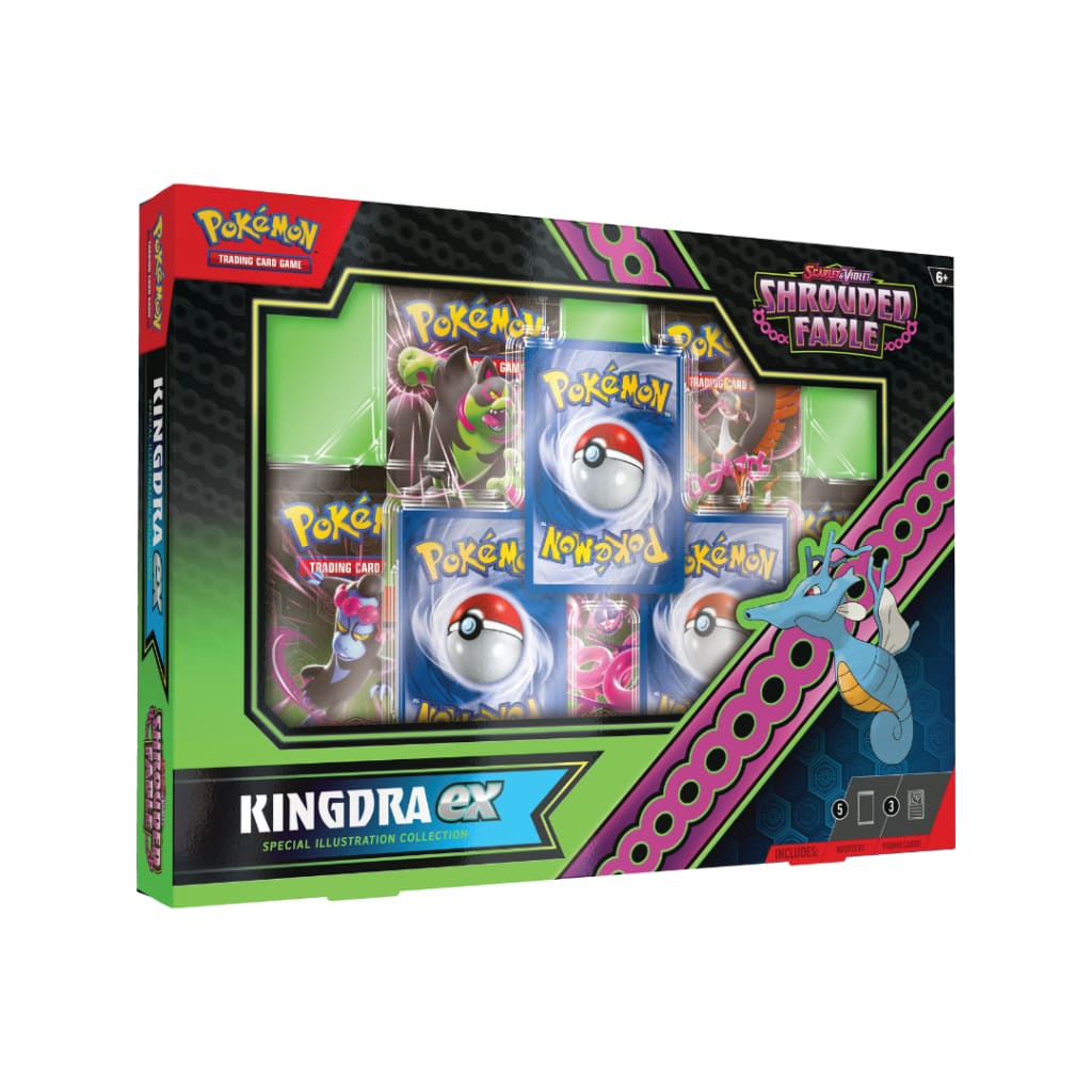 Shrouded Scarlet And Violet Fable Kingdra ex Special Illustration Collection product image
