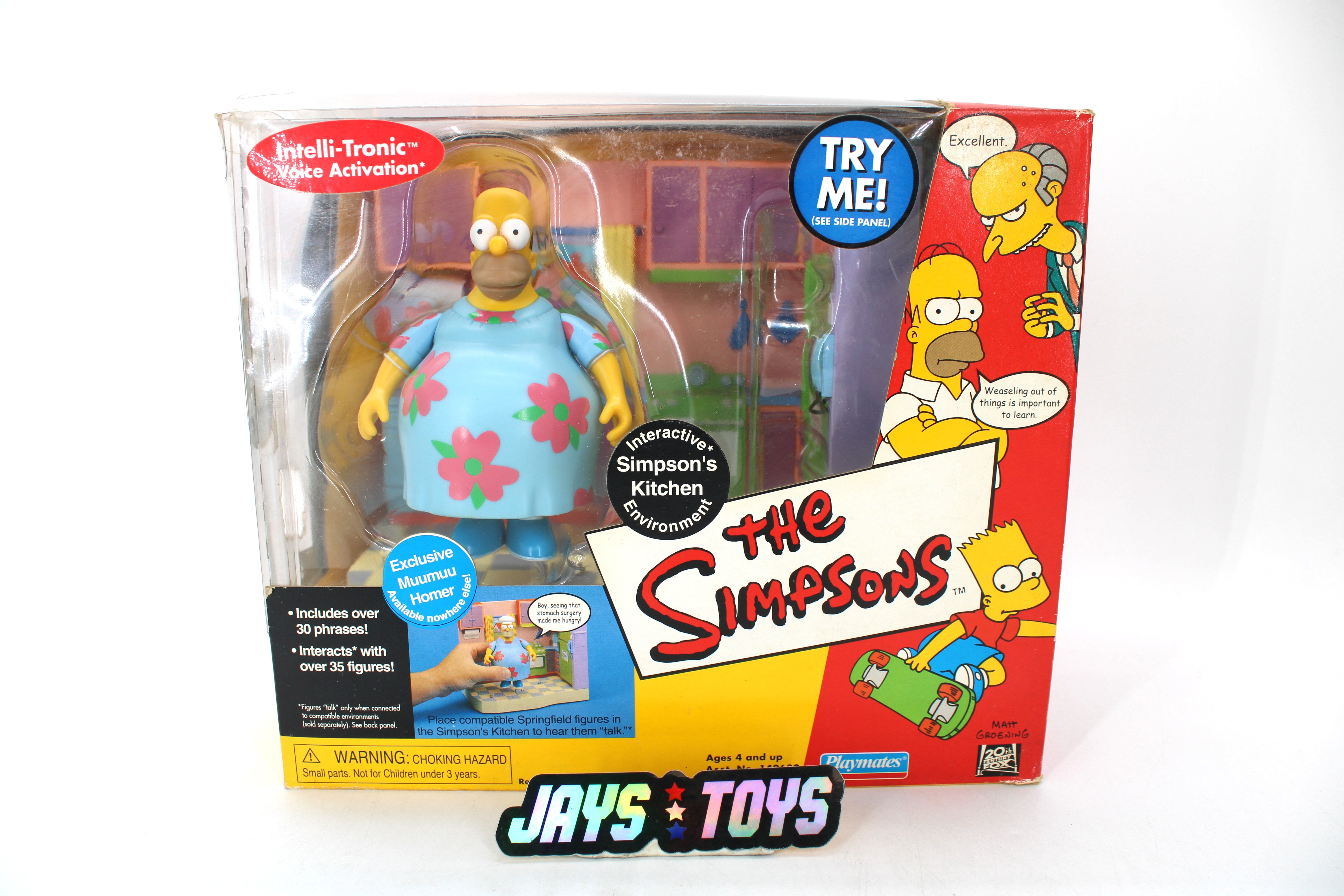 Homer Simpson The Simpsons 5 Inch Action Figure | Jay's Toys