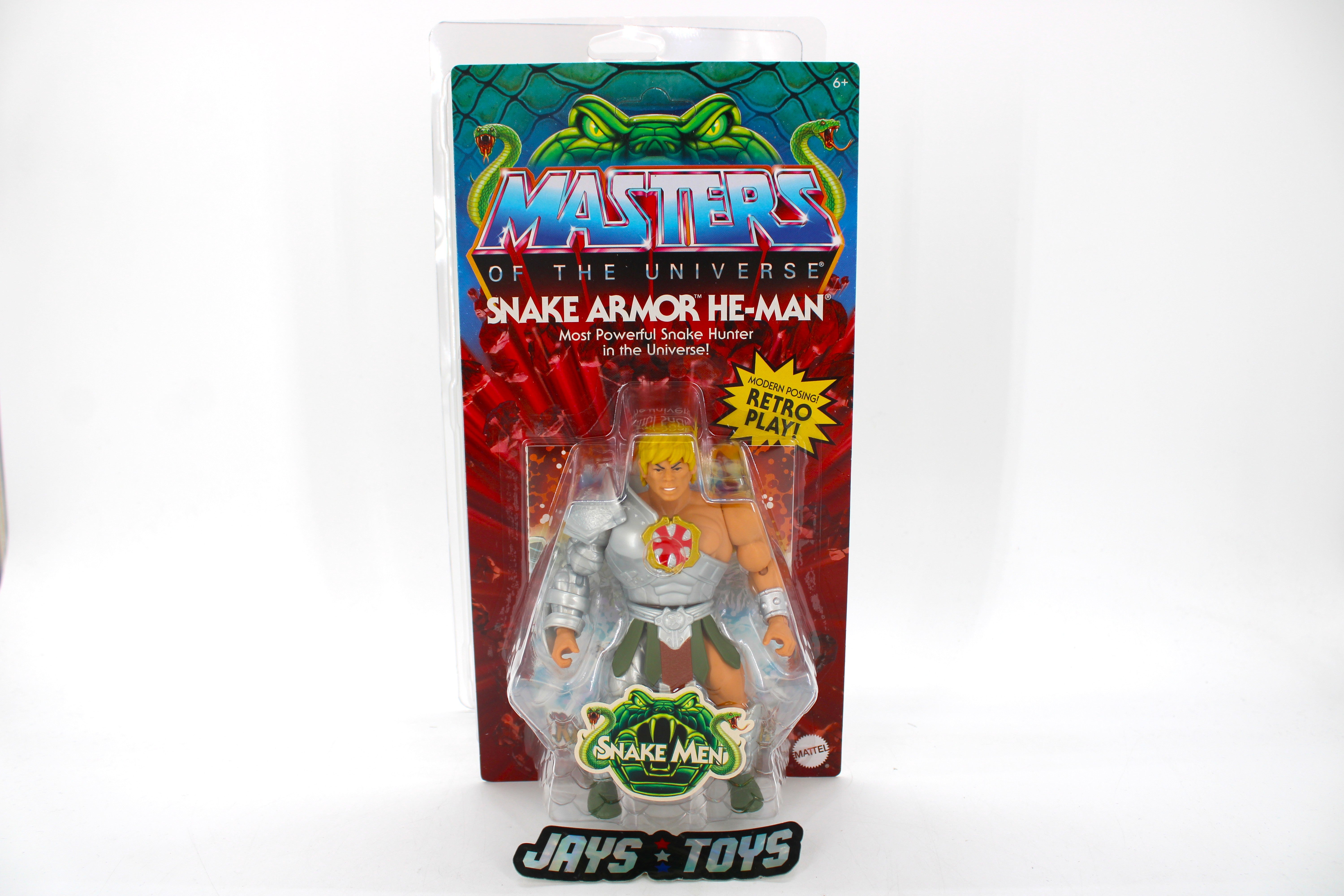 Masters of the Universe Origins Snake Armor He-Man Action Figure (2022) product image