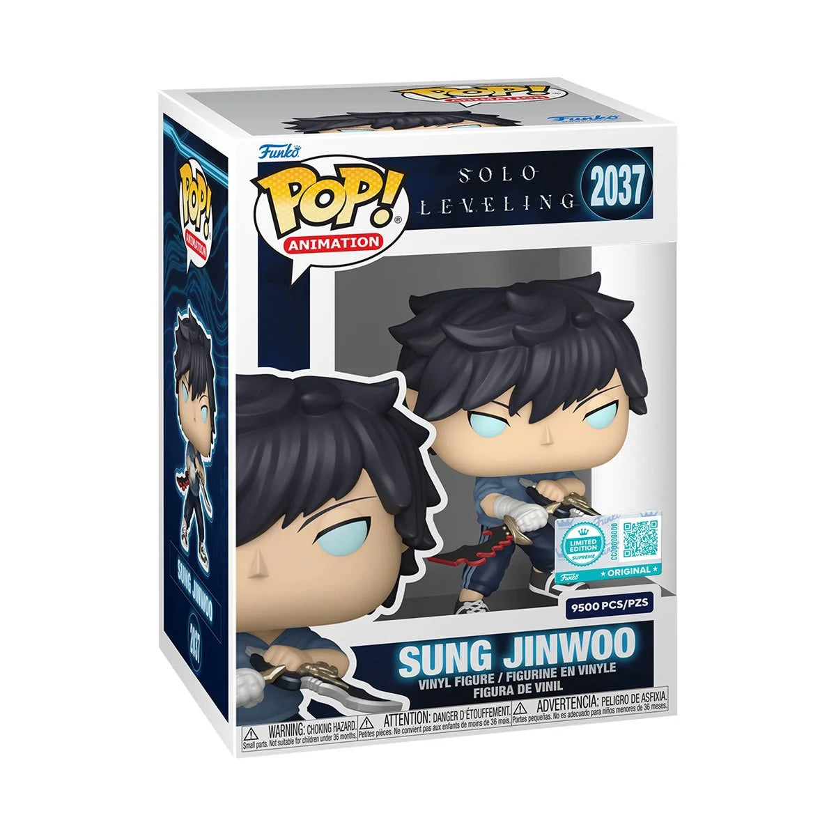Solo Leveling Sung Jinwoo (Upgrade) Funko Pop! Vinyl Figure #2037 Exclusive