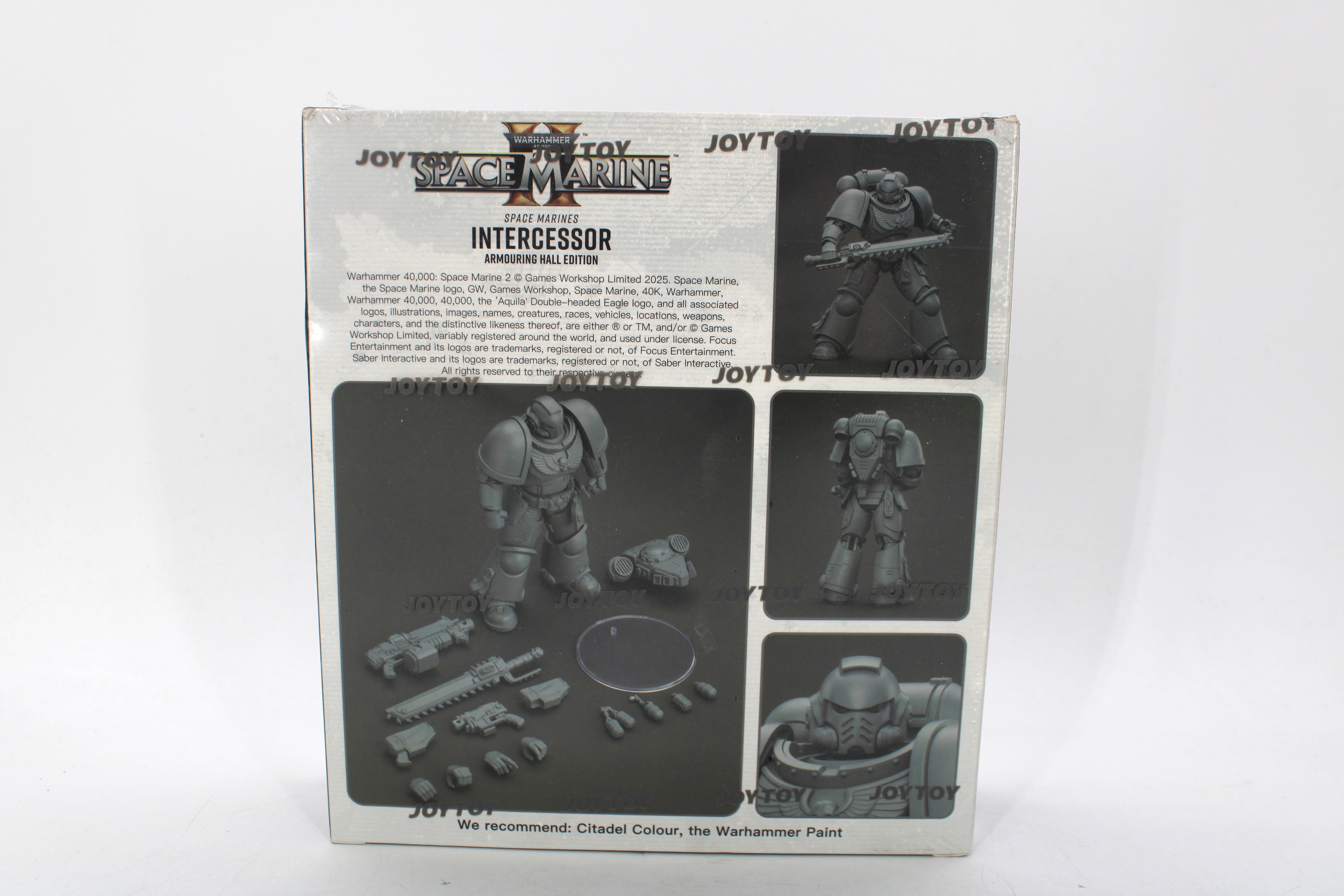 Warhammer 40k: Space Marine 2 Intercessor Armouring Hall Edition Action Figure (2025 JOYTOY) - view 2