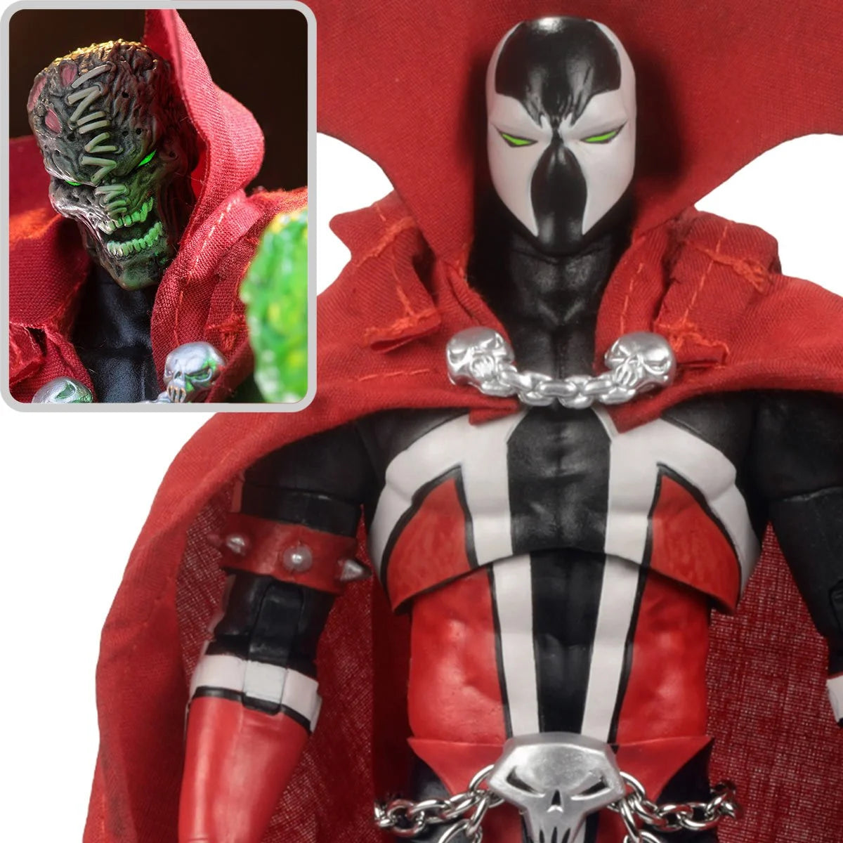McFarlane Elite Edition Spawn deluxe action figure articulation detail view