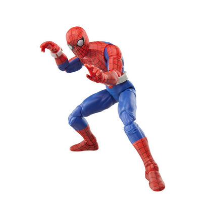 Spider-Man '77 Marvel Legends 6-inch action figure articulation and detail view