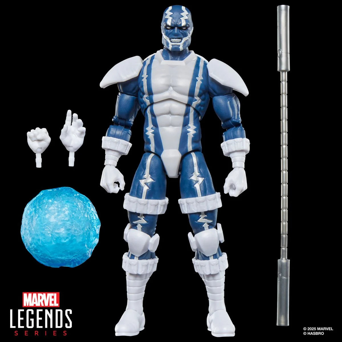 Marvel Legends Cardiac 6-inch action figure articulation and detail showcase