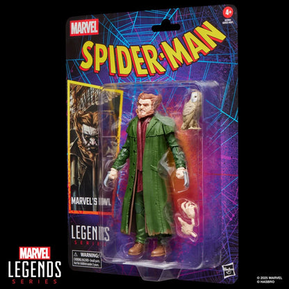 Spider-Man Marvel Legends Retro Collection Owl 6-inch action figure final product view